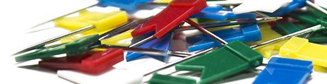 Flag pinboard pins Flag pinboard pins