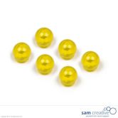 Whiteboard magnet 15mm ball yellow