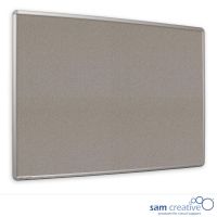 Pinboard Bulletin Linoleum Grey 120x200 cm