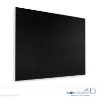 Pinboard Frameless Black 120x200 cm (W)