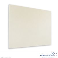 Pinboard Frameless Ivory White 60x90 cm (W)