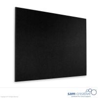 Pinboard Frameless Black 120x240 cm (B)