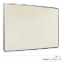 Pinboard Pro Series Ivory White 100x150 cm