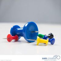 Jumbo pinboard pins blue 8 st.