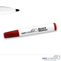 Whiteboard marker regular bullet tip red
