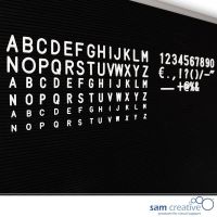 Letters for letter board 13 mm