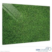 Whiteboard Glass Solid Grass 50x50 cm