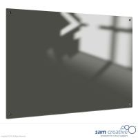 Whiteboard Glass Solid Grey 100x150 cm