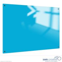 Whiteboard Glass Solid Icy Blue 60x90 cm