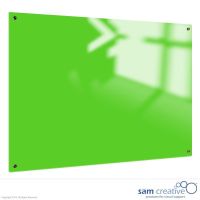Whiteboard Glass Solid Lime Green 90x120 cm