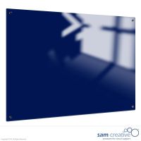 Whiteboard Glass Solid Marine Blue 100x150 cm